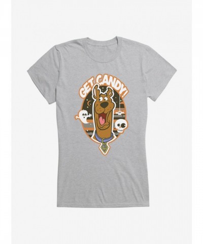 Scooby-Doo Candy-Themed Lightweight Tee for Girls