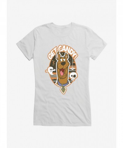 Scooby-Doo Candy-Themed Lightweight Tee for Girls