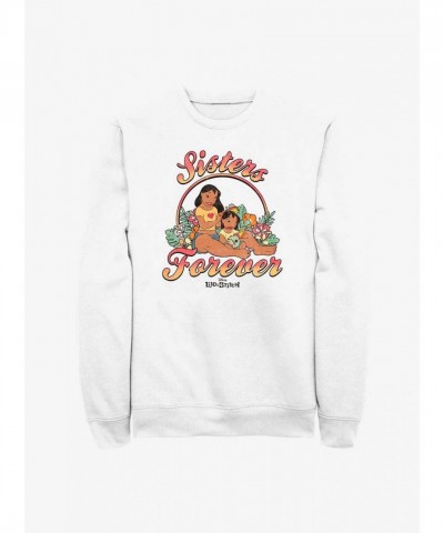 Disney Lilo & Stitch Unisex Sweatshirt - White