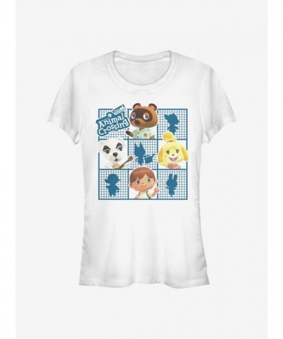 Animal Crossing Characters Lightweight Tee for Girls