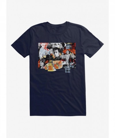 Doctor Who Crew Graphic T-Shirt for Men