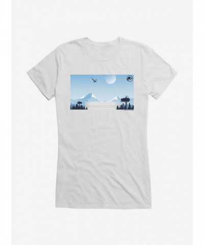 Jurassic World Dominion BioSyn Mountain Moon Girls Junior T-Shirt