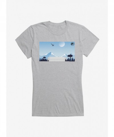 Jurassic World Dominion BioSyn Mountain Moon Girls Junior T-Shirt