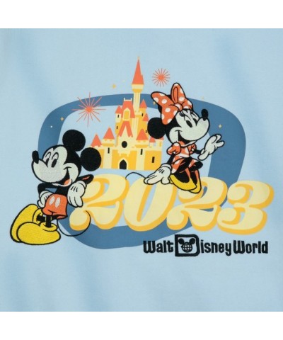 Mickey Minnie Mouse Women's Zip Hoodie 2023 Disney World Souvenir