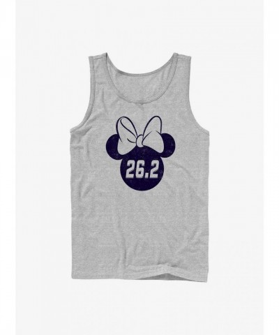 Disney Minnie Mouse Marathon Inspired Grey Tank Top for Men