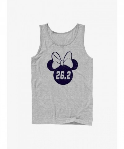 Disney Minnie Mouse Marathon Inspired Grey Tank Top for Men