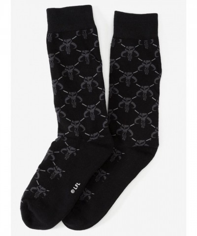 Star Wars Mandalorian Themed 3 Pair Cushiony Socks Gift Set