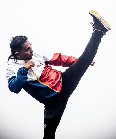 Pilipinas Flag Inspired Tricolor Windbreaker - Water Resistant Unisex Jacket