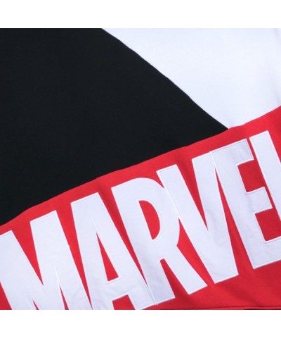 Marvel Adult Power Pullover Hoodie with Embroidered Logo