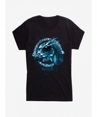 Harry Potter Thestral Design Girls Junior T-Shirt