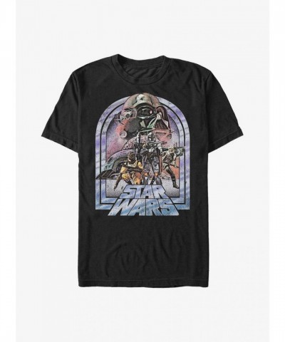 Star Wars Backup Squad Men's Cotton T-Shirt - Black
