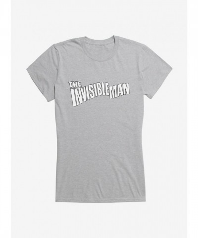 Invisible Man Retro Print Junior Girls T-Shirt