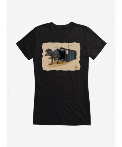 Jurassic World Panthera Escape Girls Junior T-Shirt