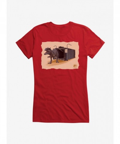 Jurassic World Panthera Escape Girls Junior T-Shirt