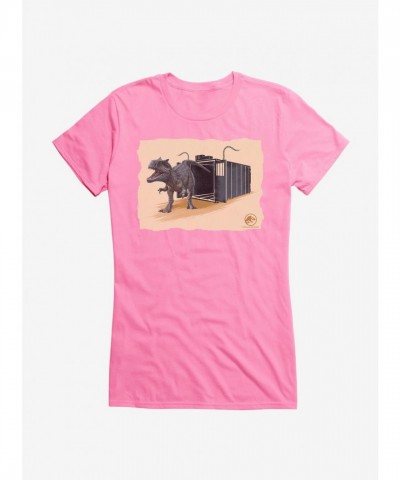 Jurassic World Panthera Escape Girls Junior T-Shirt