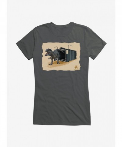 Jurassic World Panthera Escape Girls Junior T-Shirt