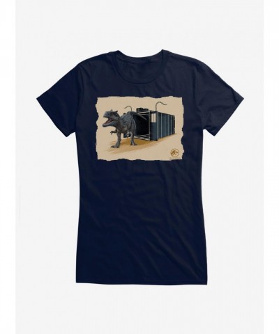 Jurassic World Panthera Escape Girls Junior T-Shirt