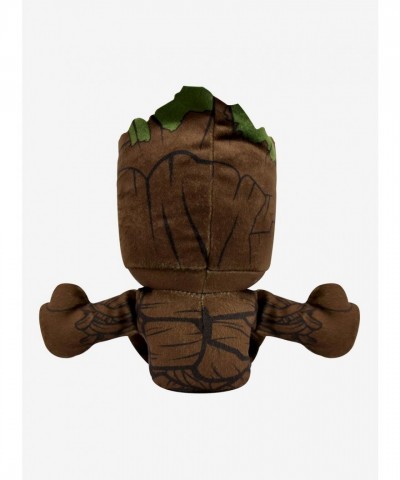 Marvel's Groot Kuricha Hand-Sewn 8" Plush with Bean Bag Bottom