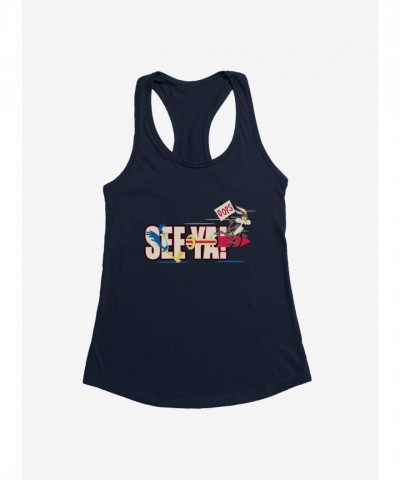 Looney Tunes Girls Tank Top - See Ya Wile Coyote Tee