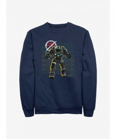 Marvel's Rogers Suit Inspired Sweatshirt - Blue for Men