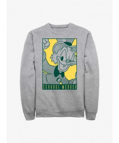 Disney Ducktales Scrooge Grey Sweatshirt for Men