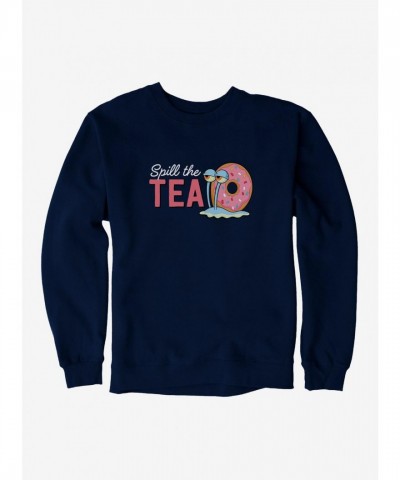 SpongeBob SquarePants Gary Spill The Tea Unisex Sweatshirt