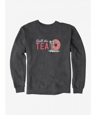 SpongeBob SquarePants Gary Spill The Tea Unisex Sweatshirt