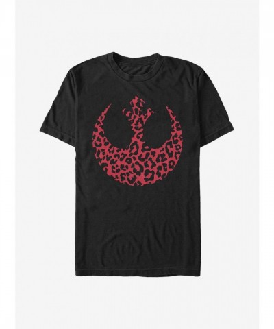 Star Wars Inspired Rebel Cheetah Tee - Black Men's