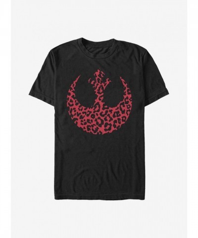 Star Wars Inspired Rebel Cheetah Tee - Black Men's