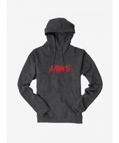Universal Jaws Font Red Unisex Hoodie