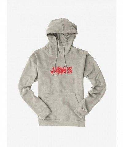 Universal Jaws Font Red Unisex Hoodie