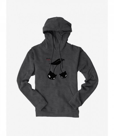 Emily Strange Black Cherry Cat Hoodie for Men