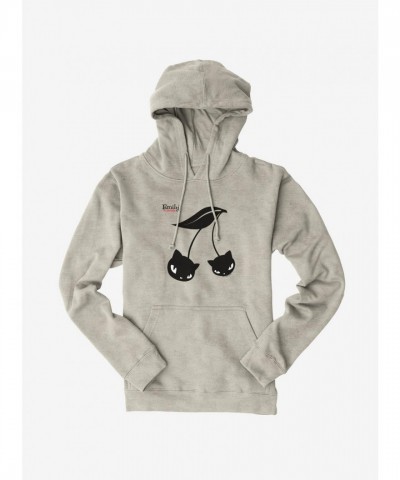 Emily Strange Black Cherry Cat Hoodie for Men
