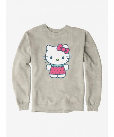 Hello Kitty Vacation Sweatshirt in Strawberry - Unisex Adult Size