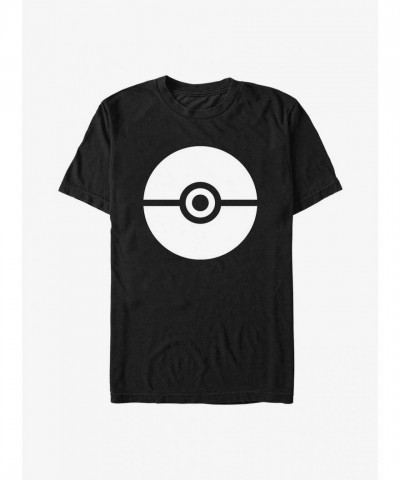 Pokemon Pokeball T-Shirt for Men - Black