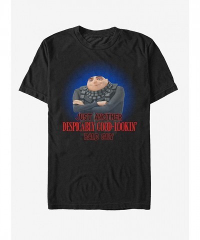 Gru Bald Guy Men's T-Shirt - Black