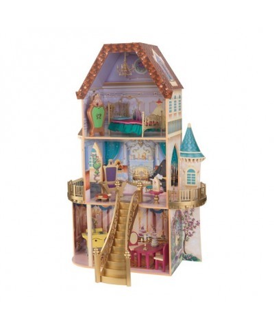 Belle Enchanted Dollhouse by KidKraft - Three-Story Playhouse with Accessories