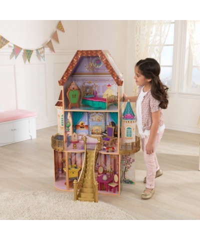 Belle Enchanted Dollhouse by KidKraft - Three-Story Playhouse with Accessories